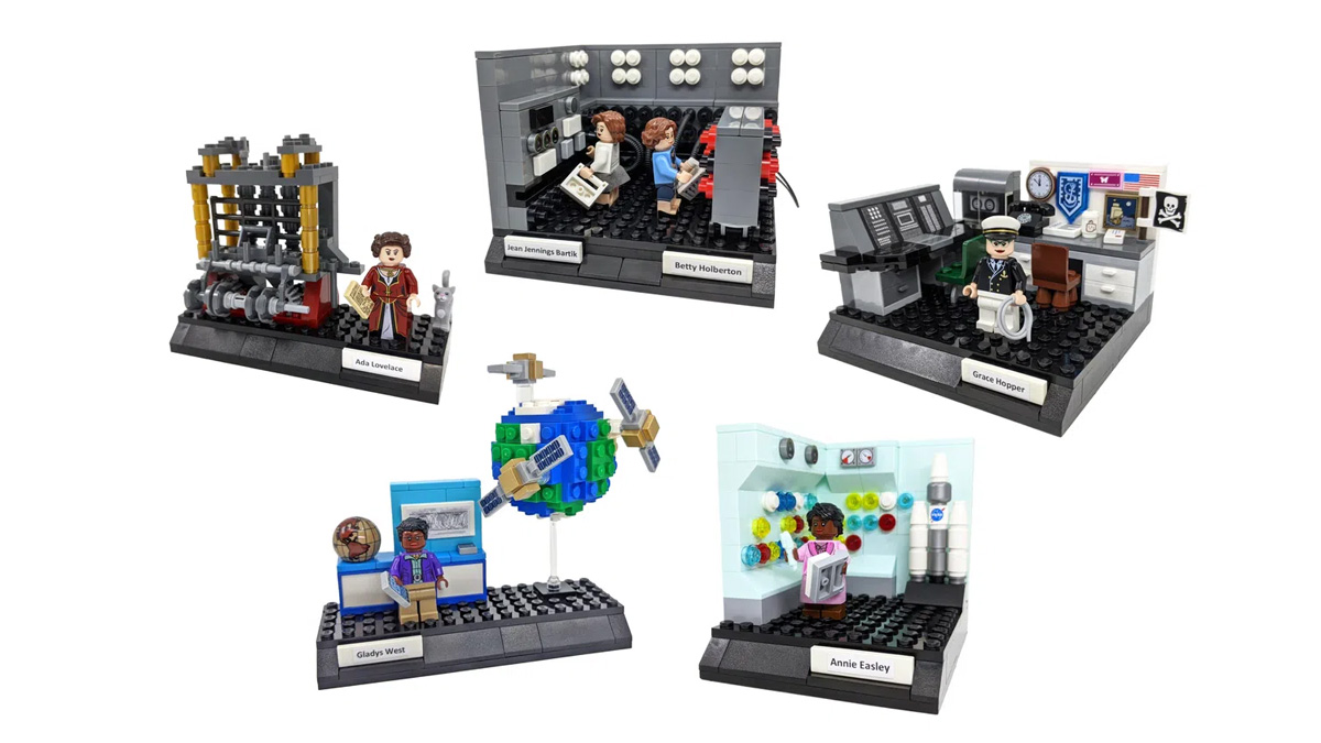 WOMEN OF COMPUTING Achieves 10K Support on LEGO IDEAS