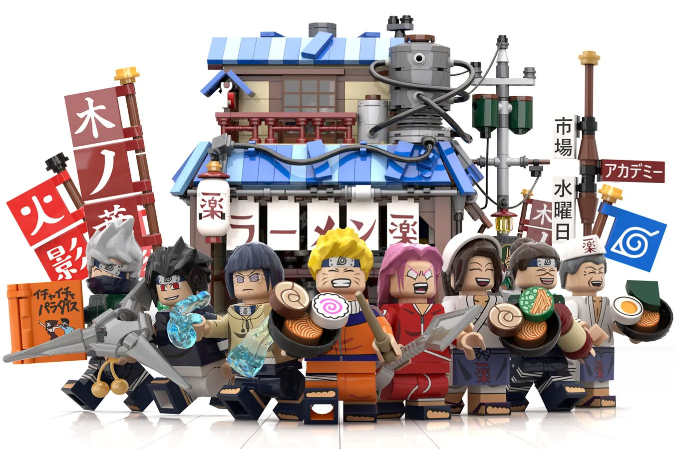  NARUTO: ICHIRAKU RAMEN SHOP Achieves 10K Support on LEGO IDEAS
