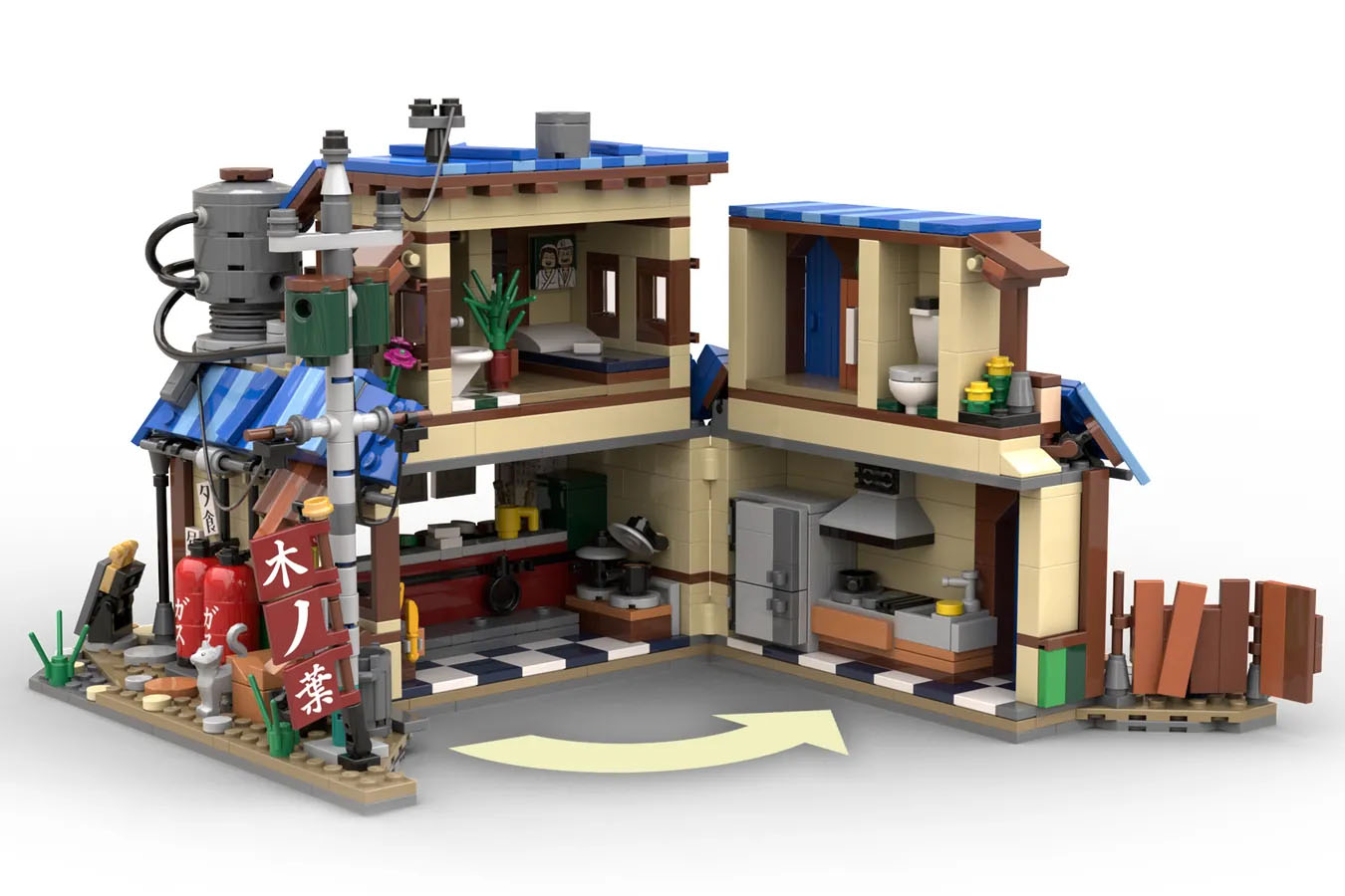  NARUTO: ICHIRAKU RAMEN SHOP Achieves 10K Support on LEGO IDEAS