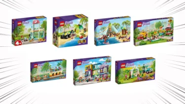 LEGO Friends New Sets for Jan. 1st 2022 Revealed | Big Tree House, Apartment, House Boat and more