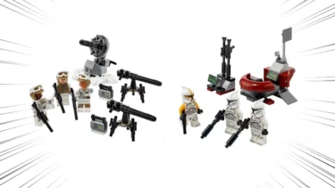 LEGO Star Wars 40557 Defence of Hoth, 40558 Clone Trooper Command Station New Products for Jan. 1st 2022
