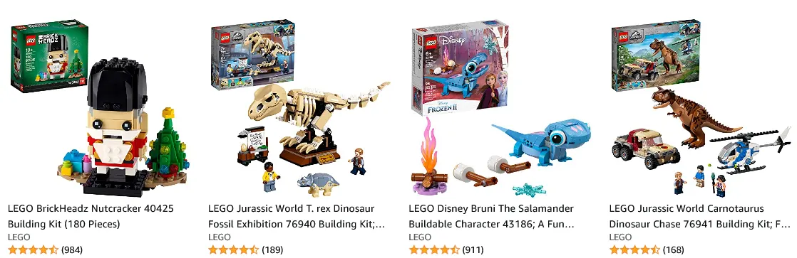 Buy LEGO $50 Save $10 on Amazon | LEGO Discount Promotion