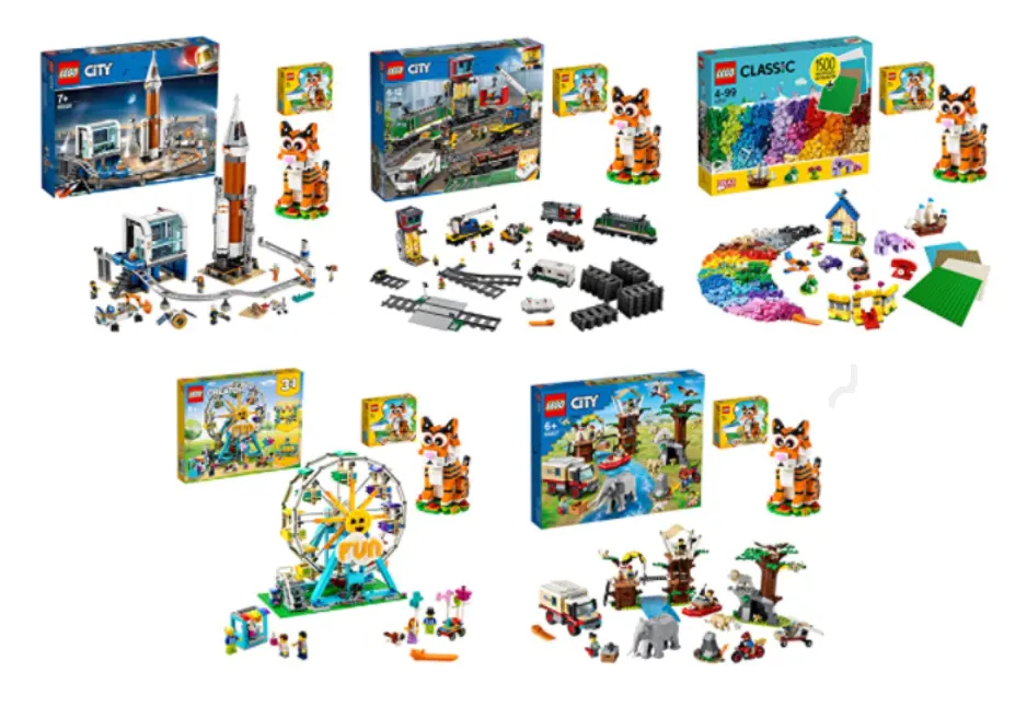 LEGO 40491 Year of the Tiger GWP for New Year Appears in Japan 2022