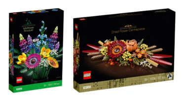 Wildflower Bouquet and Dried Flower Centerpiece LEGO(R)ICONS New Set for February Officially Revealed | Release Date February 1, 2023