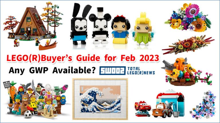 LEGO Buyer's Guide for February 1st 2023 New Sets | Trends and Measures | Parabellum