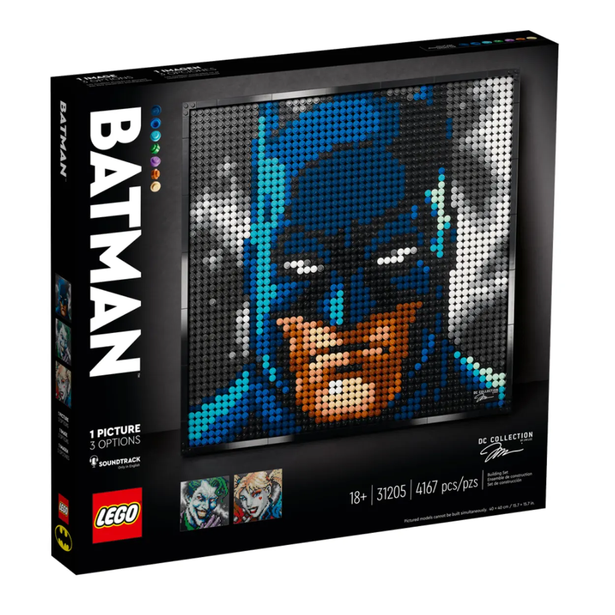 LEGO ART Jim Lee Batman™ Collection Officially Revealed | New set for March 1st 2022