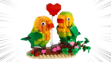 LEGO 40522 Valentine Lovebirds 2022 Valentine New Products Revealed | New for Jan 1st 2022