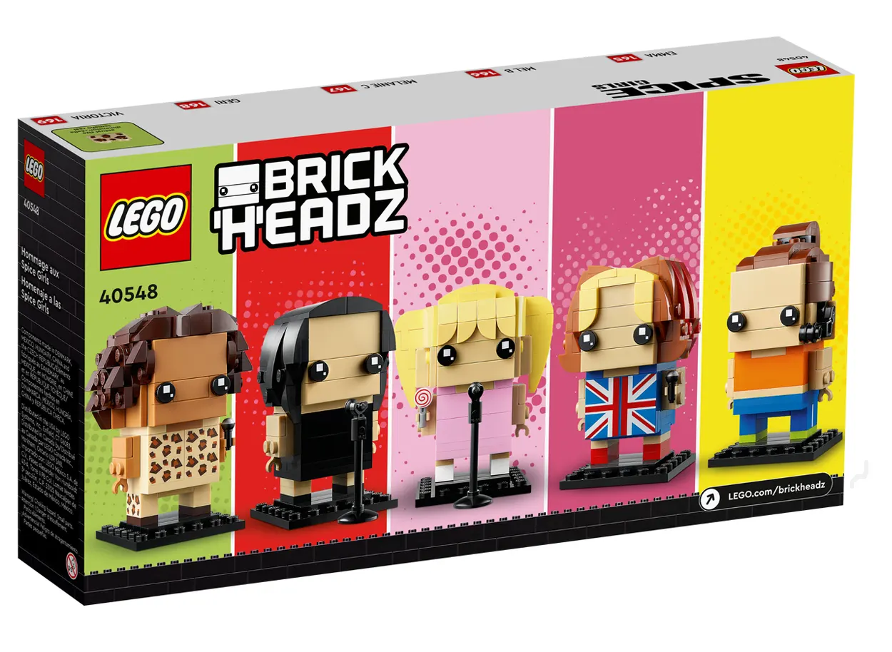 LEGO 40548 Spice Girls Brickheadz Revealed | New Set for 2022