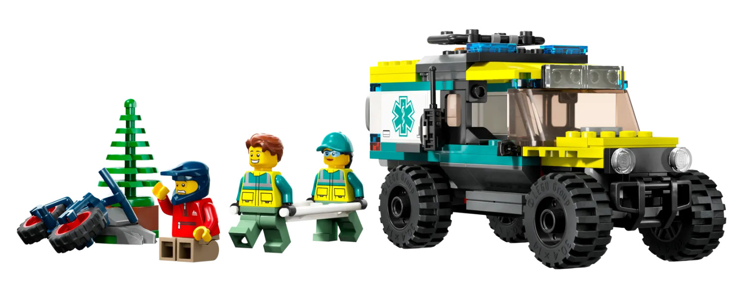 LEGO(R)CITY GWP 40582 4x4 Off-Road Ambulance Rescue Revealed
