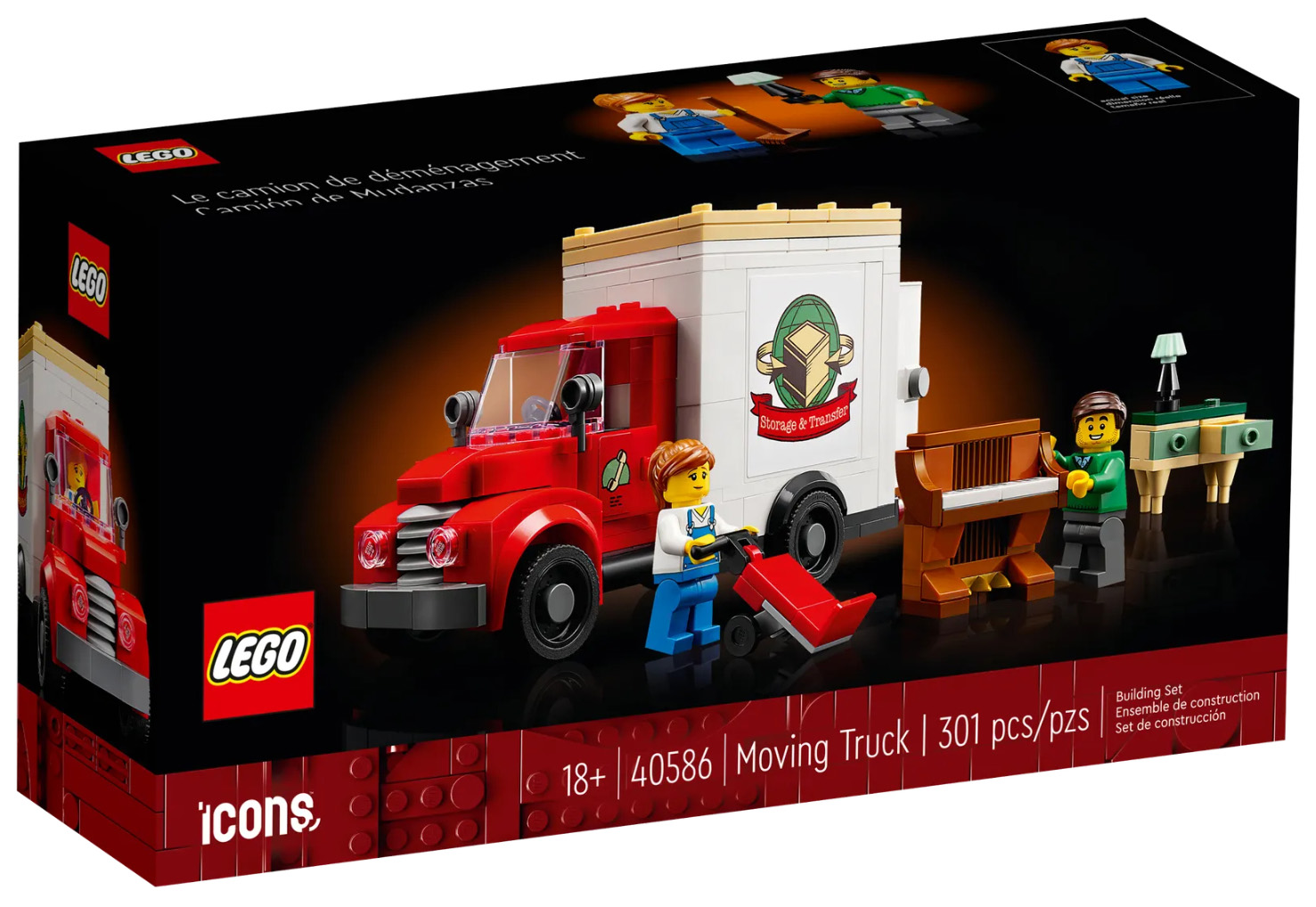 40586 Moving Truck GWP Available at LEGO(R)Shop Official Store in US, Canada and Australia