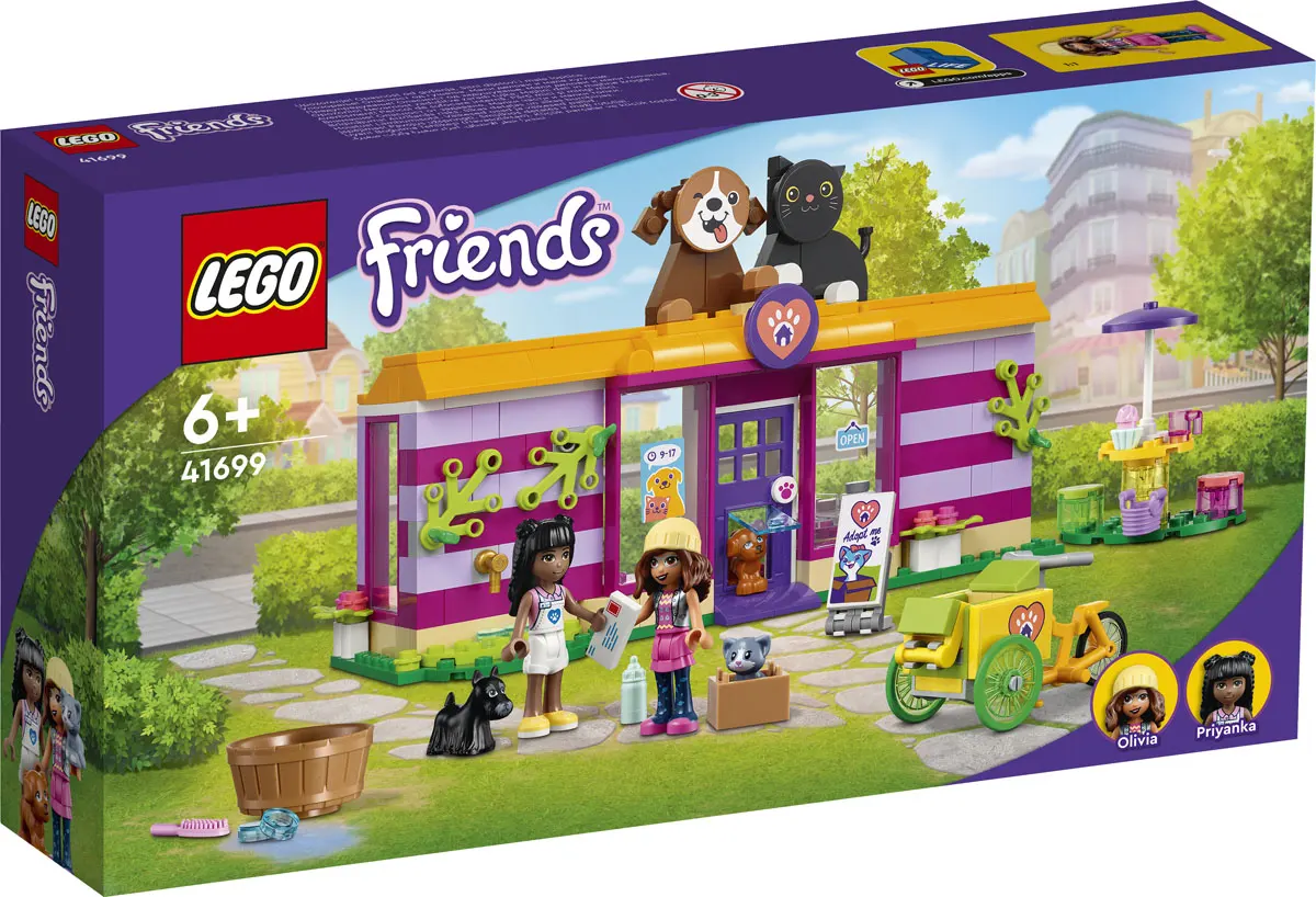 LEGO FRIENDS Animal Adoption Cafe 41699