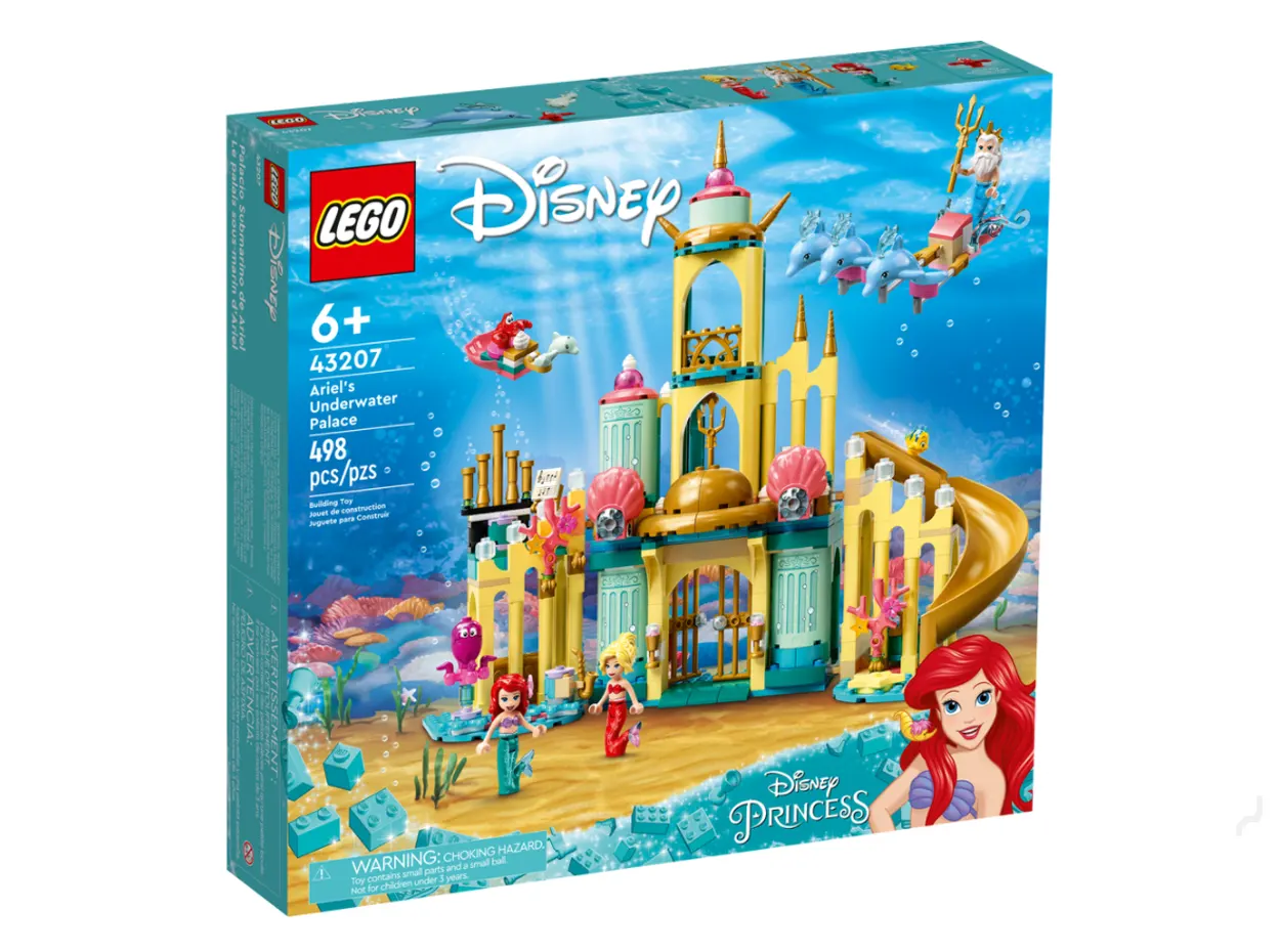 LEGO Disney Princess Ariel’s Underwater Palace 43207