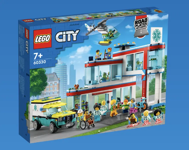 LEGO City New Sets for Jan. 1st 2022 Revealed | Hospital, Lunar Research Base, Police, Fire 