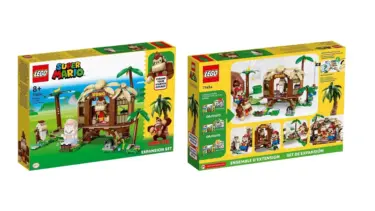 71424 Donkey Kong’s Tree House Officially Announced | LEGO(R)Super Mario New Set for August 2023