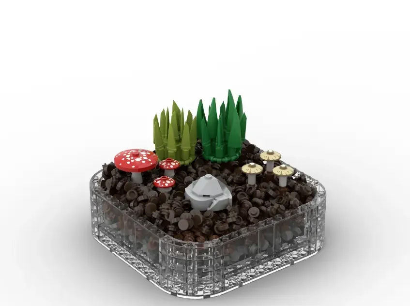  TERRARIUMS Achieves 10K Support on LEGO IDEAS