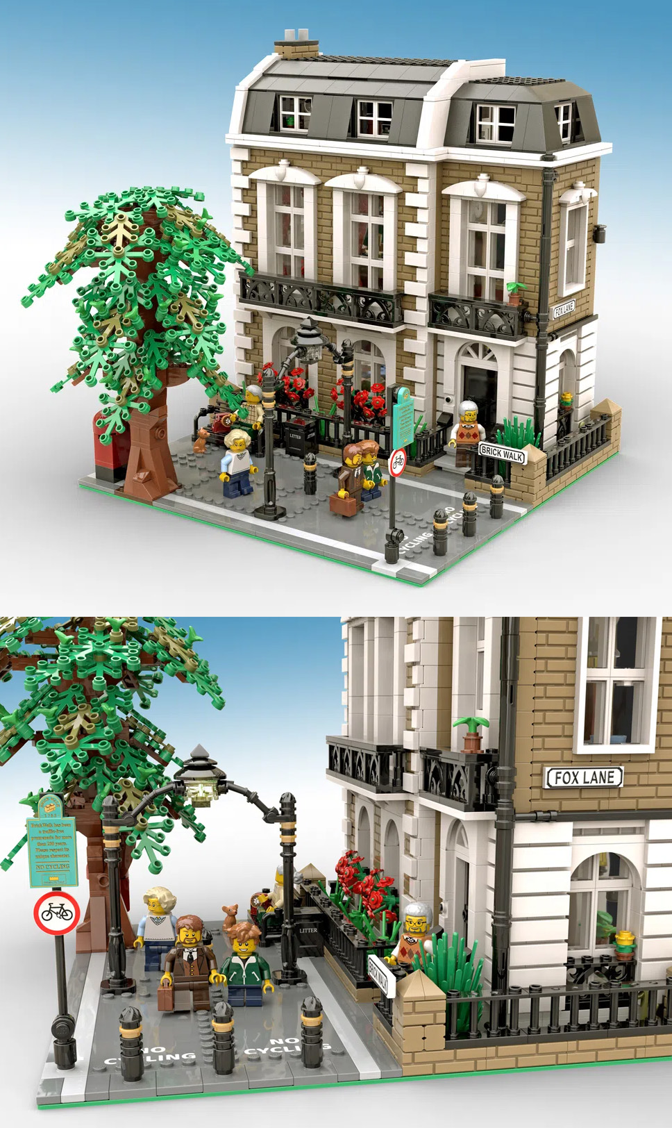 BRICK WALK Achieves 10K Support on LEGO IDEAS