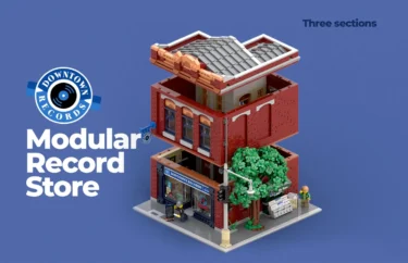 Donwtown Records Achieves 10K Support on LEGO IDEAS