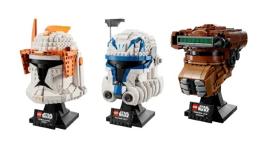 Leia (Boushh), Rex and Cody LEGO(R)Star Wars Helmet New Sets Officially Revealed | Available on March 1st 2023