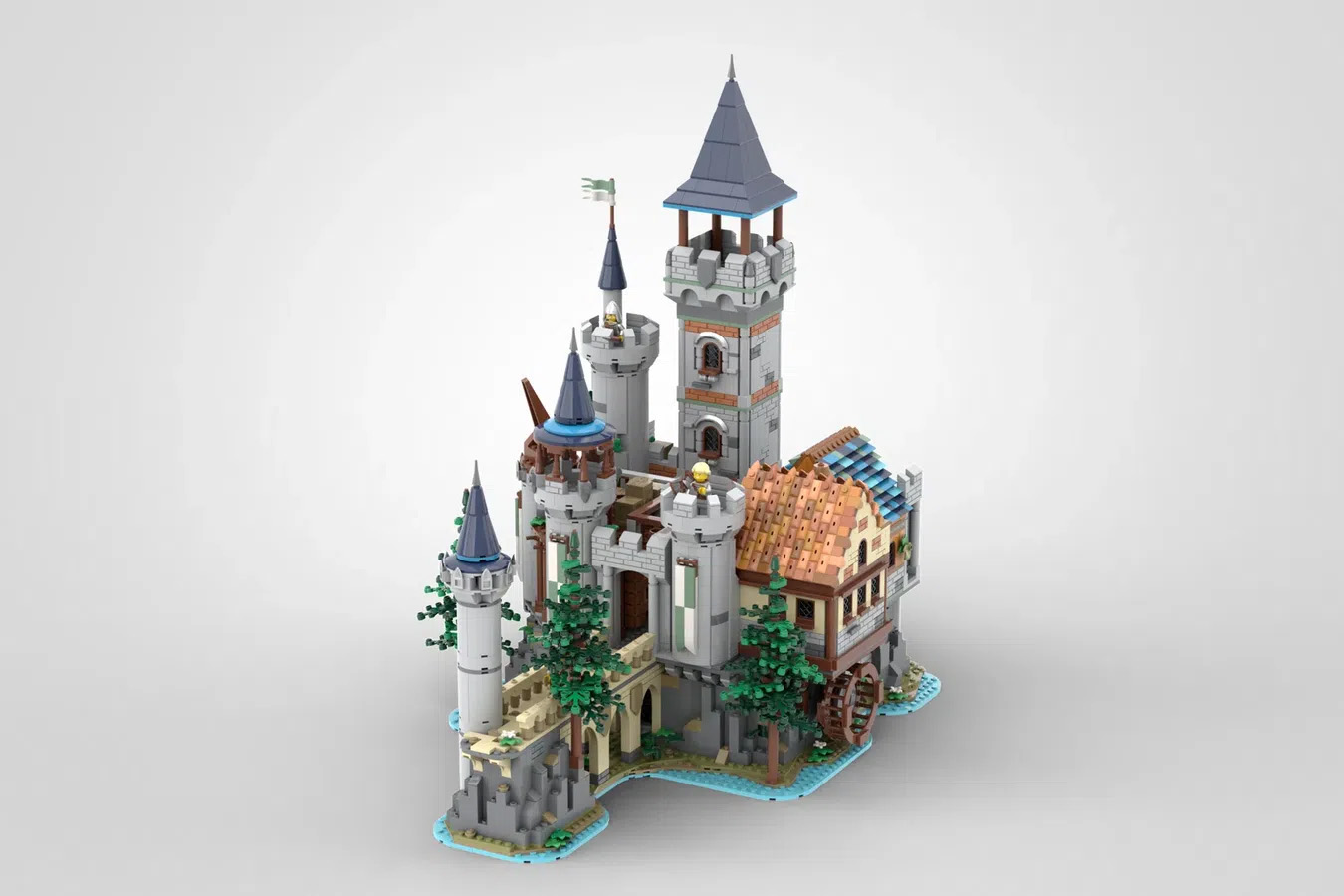 THE MEDIEVAL FORTRESS Achieves 10K Support on LEGO IDEAS