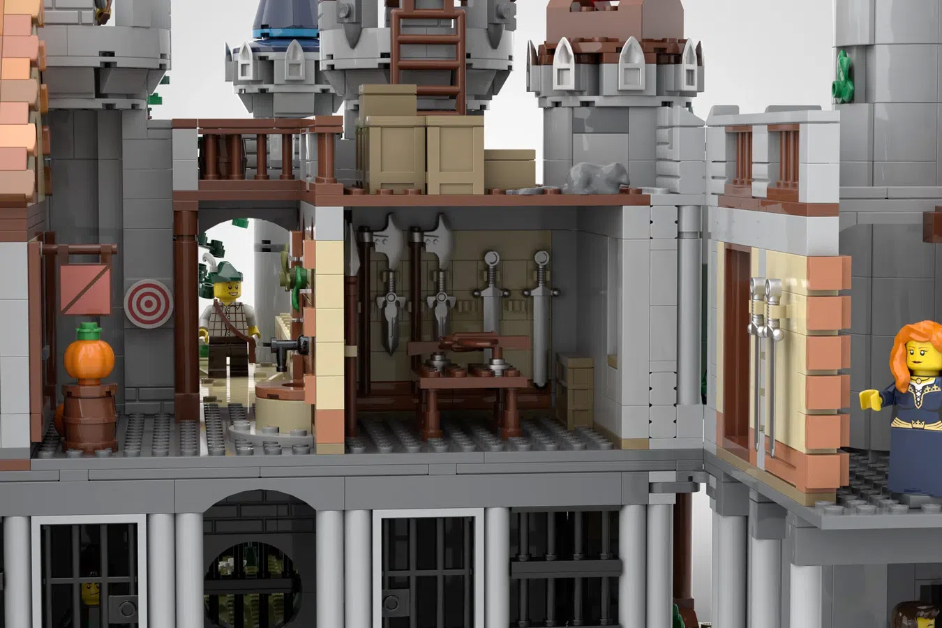THE MEDIEVAL FORTRESS Achieves 10K Support on LEGO IDEAS