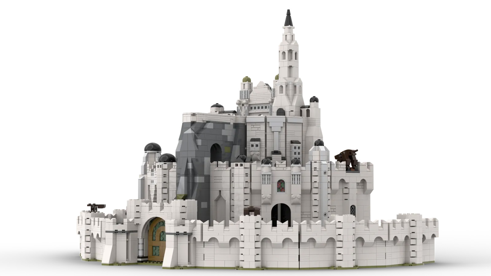 MINAS TIRITH Achieves 10K Support on LEGO IDEAS