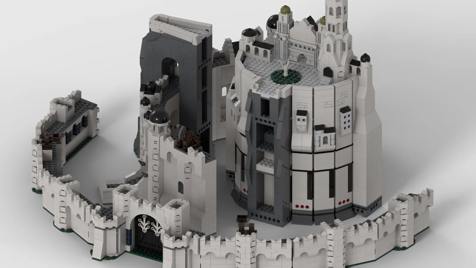 MINAS TIRITH Achieves 10K Support on LEGO IDEAS