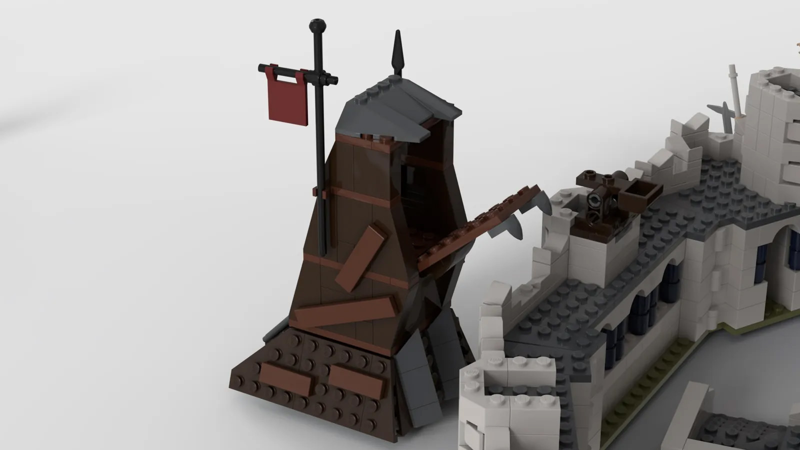 MINAS TIRITH Achieves 10K Support on LEGO IDEAS