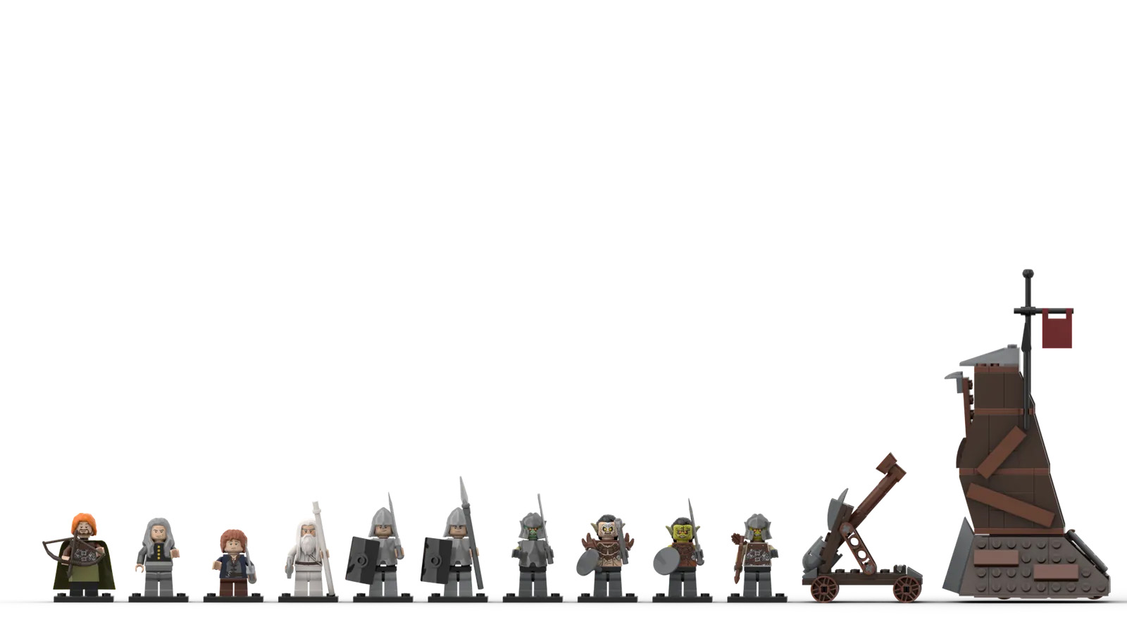 MINAS TIRITH Achieves 10K Support on LEGO IDEAS