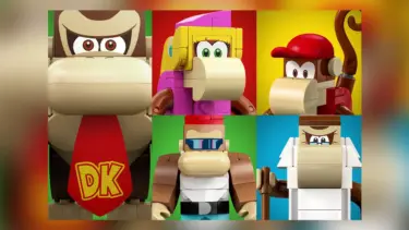 Donkey Kong Family Will Join LEGO Super Mario Soon