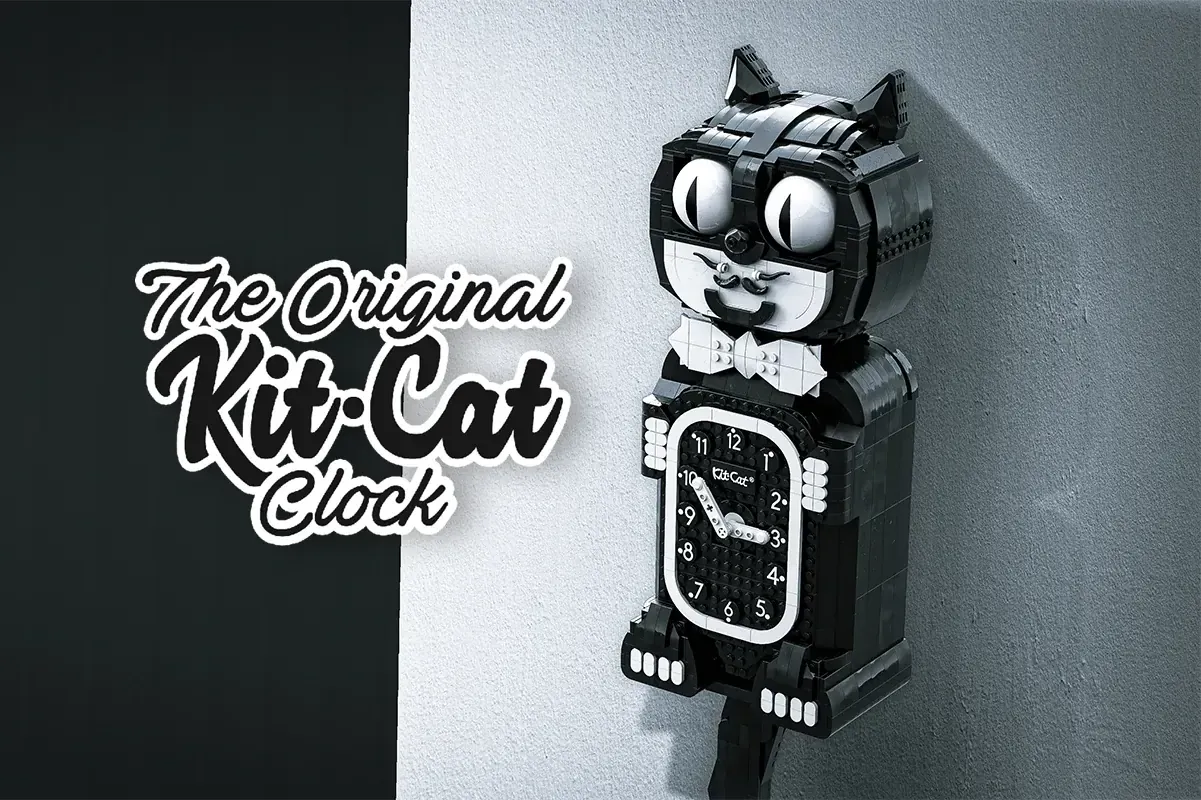 THE KIT-CAT CLOCK | LEGO IDEAS 10K Design for 2022 1st Review