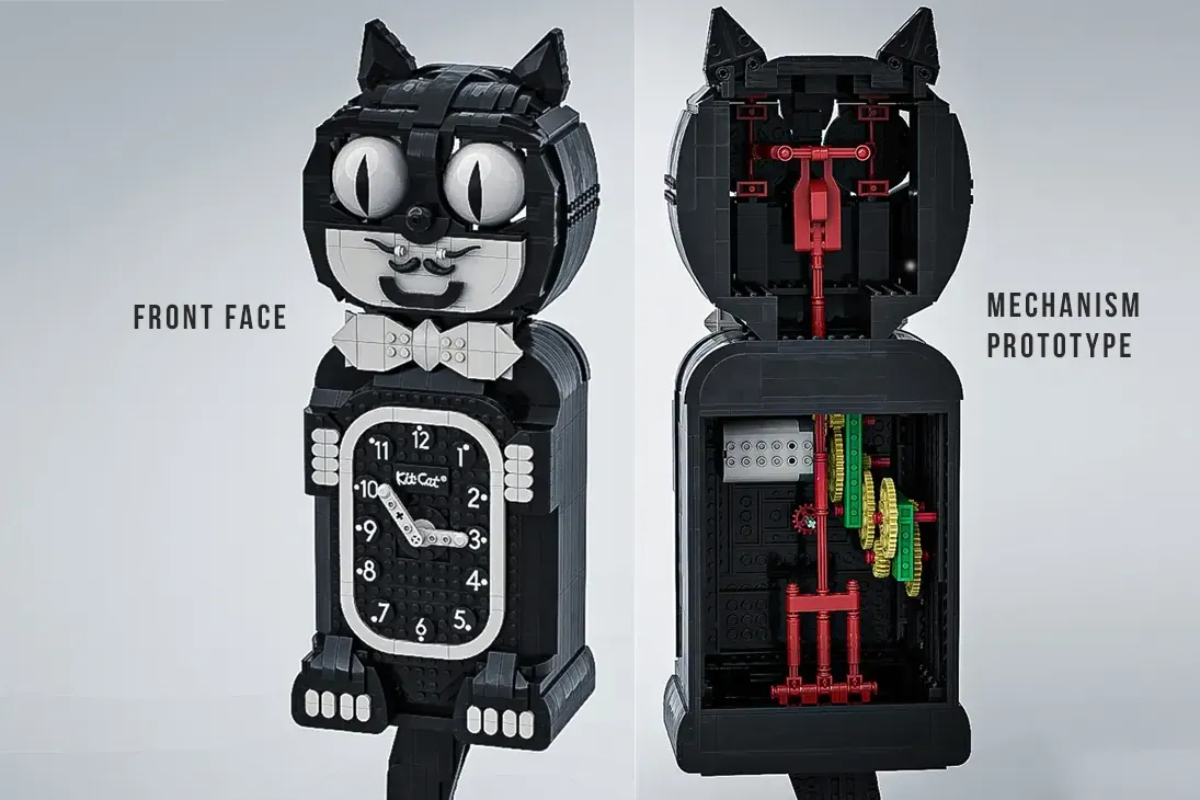 THE KIT-CAT CLOCK | LEGO IDEAS 10K Design for 2022 1st Review