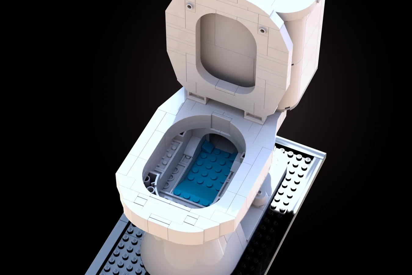 THE LEGO TOILET Achieves 10K Supports on LEGO IDEAS