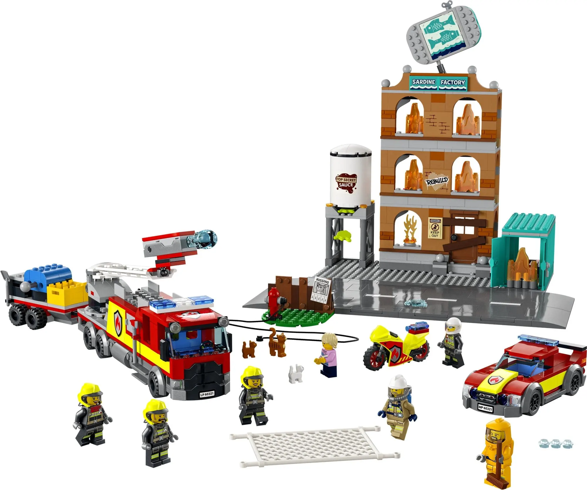 LEGO City New Sets for Jan. 1st 2022 Revealed | Hospital, Lunar Research Base, Police, Fire