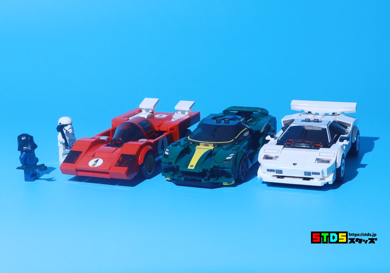 Statham vs. Trooper!LEGO Speed Champions 76908 Lamborghini Countach/76906 Ferrari F512M/76907 LOTUS EVIJA Review