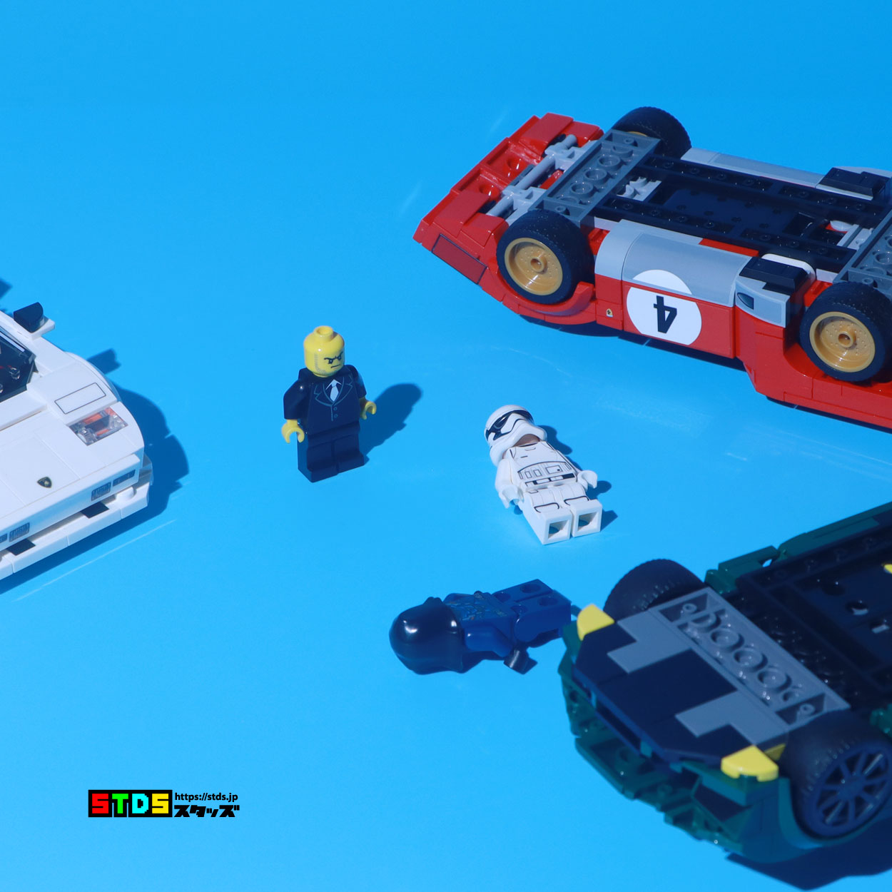 Statham vs. Trooper!LEGO Speed Champions 76908 Lamborghini Countach/76906 Ferrari F512M/76907 LOTUS EVIJA Review