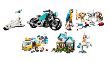 [March 2023] LEGO(R)CREATOR 3in1 New Sets Officially Revealed – space shuttle, house,animals, motorcycle, van | Release Date March 1st 2023