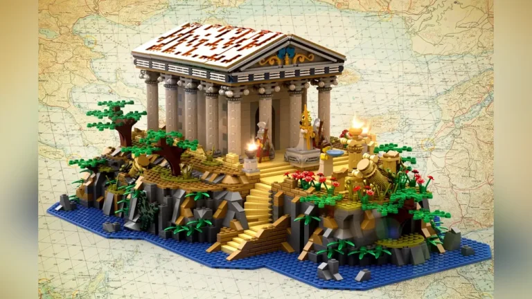 ANCIENT GREEK TEMPLE | LEGO(R)IDEAS 10K Design for 2022 2nd Review