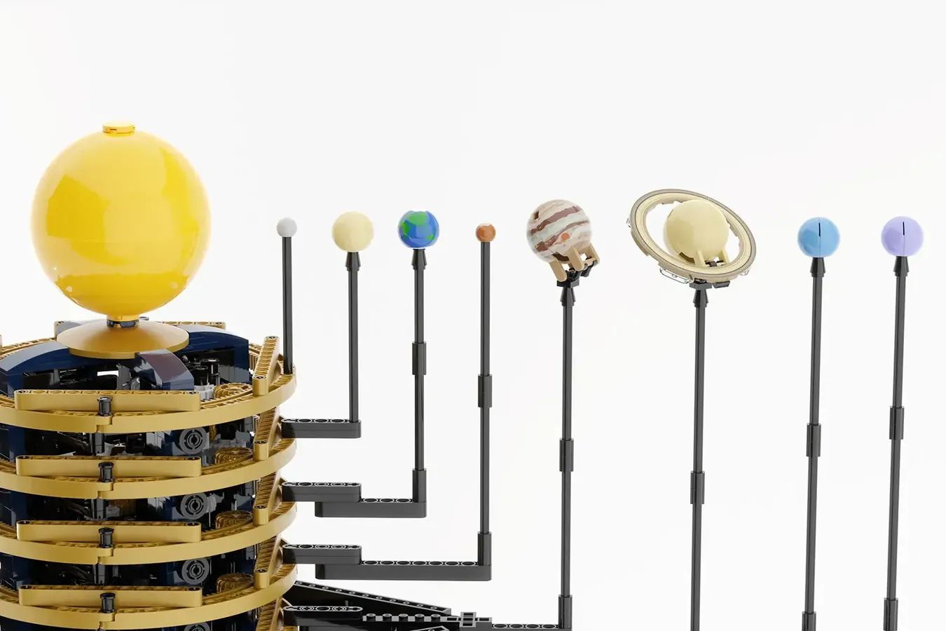 LEGO (R) IDEAS ``moves Solar System Orrery