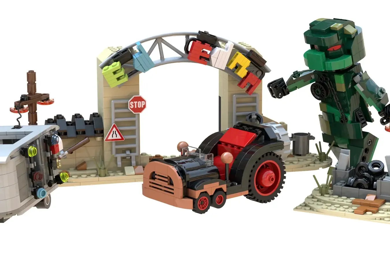 Lego® ideas ``Ed and Edna's Scrap Junkyard'' advances into product review: 2022 2nd 10,000 support acquisition design introduction