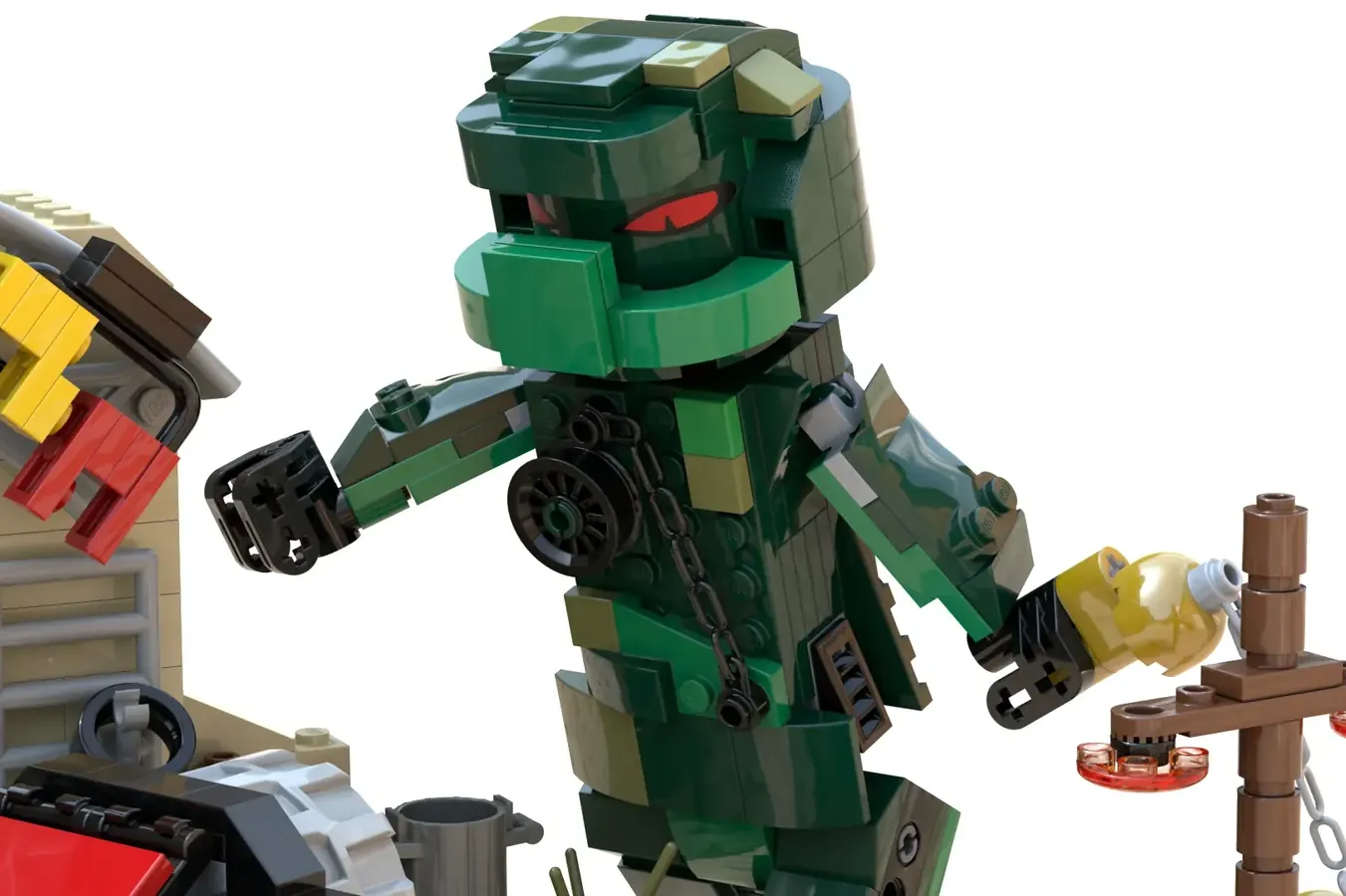 Lego® ideas ``Ed and Edna's Scrap Junkyard'' advances into product review: 2022 2nd 10,000 support acquisition design introduction