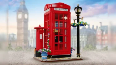 RED LONDON TELEPHONE BOX | LEGO(R)IDEAS 10K Design for 2022 2nd Review