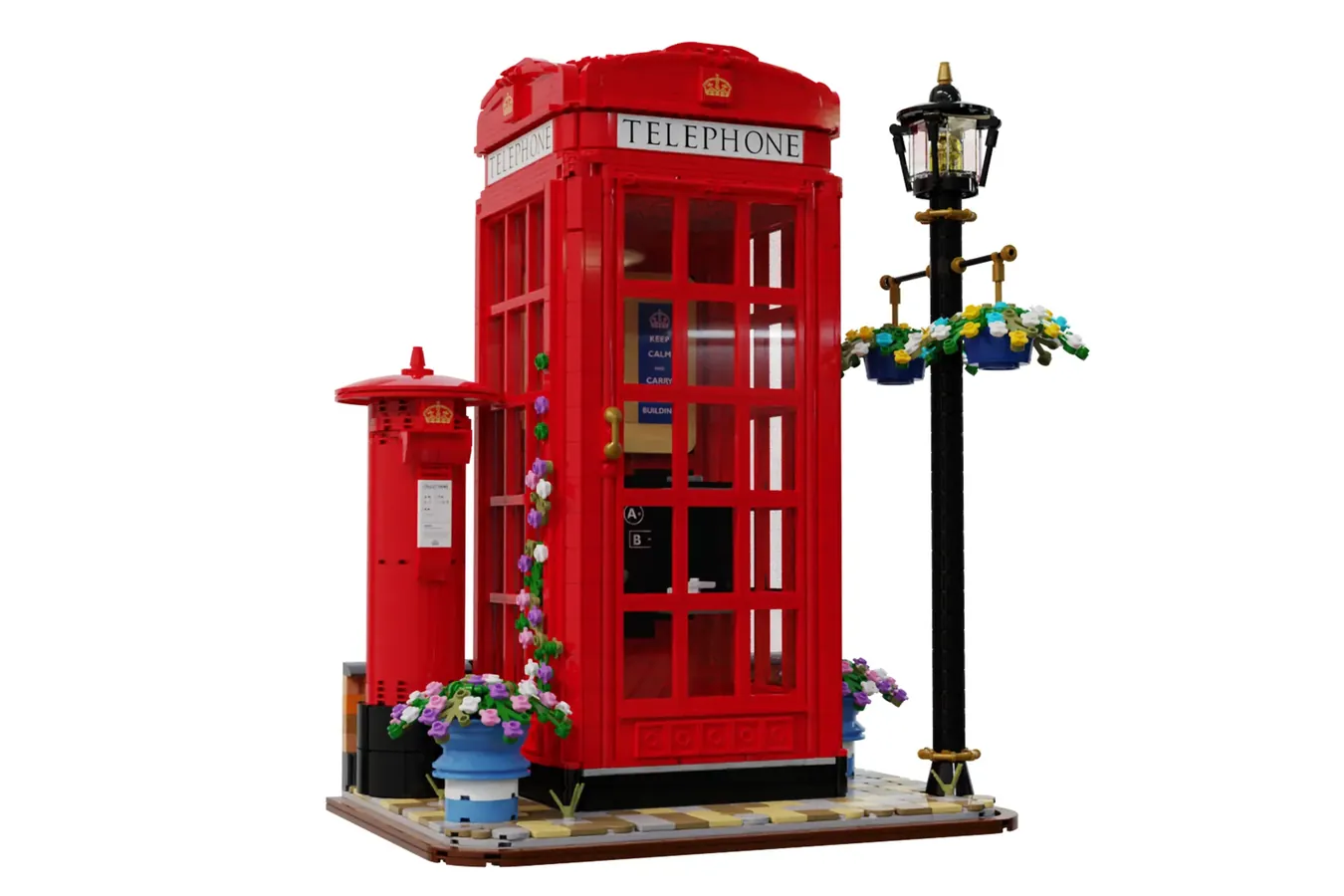 Lego® London's Red Telephone Booth