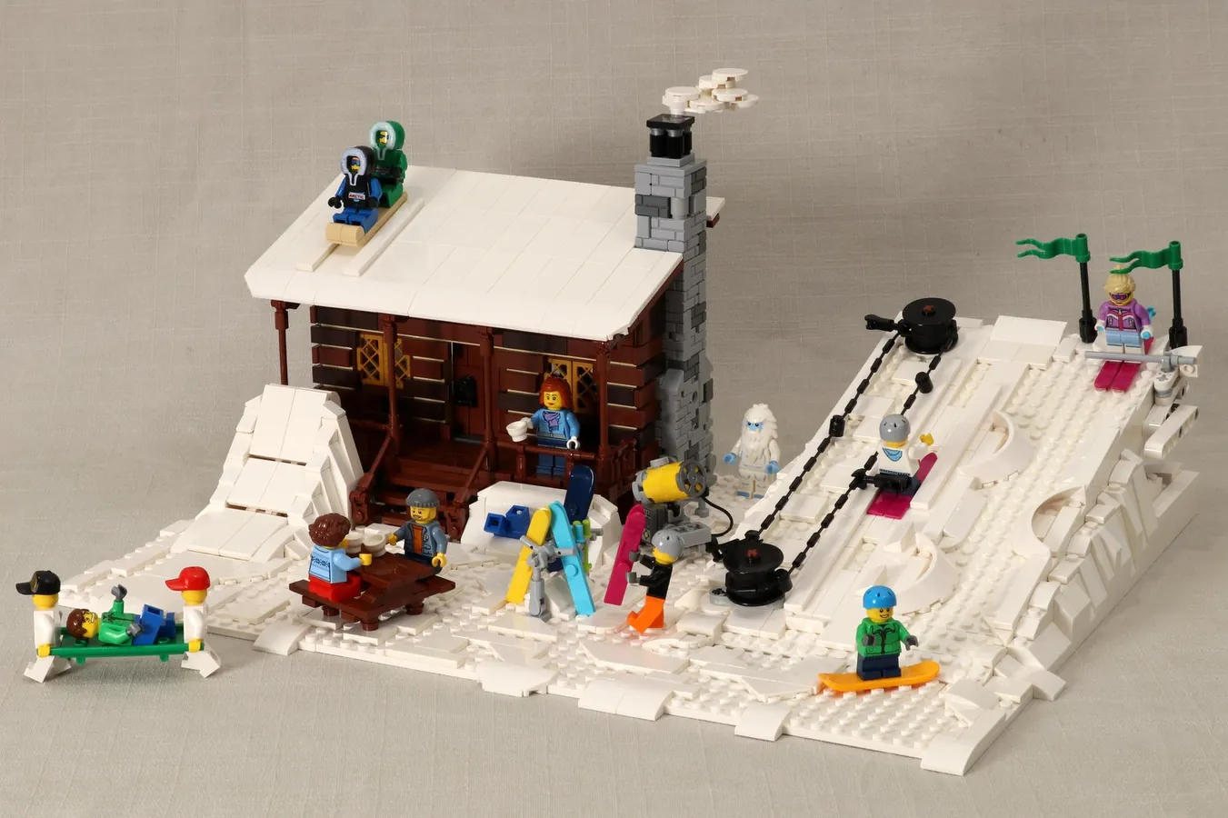 Lego® Chalet (mountain hut)” advances into product review: 2nd 10,000 support design introduction in 2022