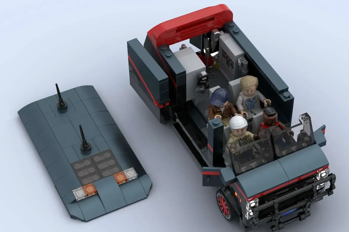 Lego® THE A-TEAM” Advances to Product Review: 2022 Second 10,000 Support Winning Design Introduction