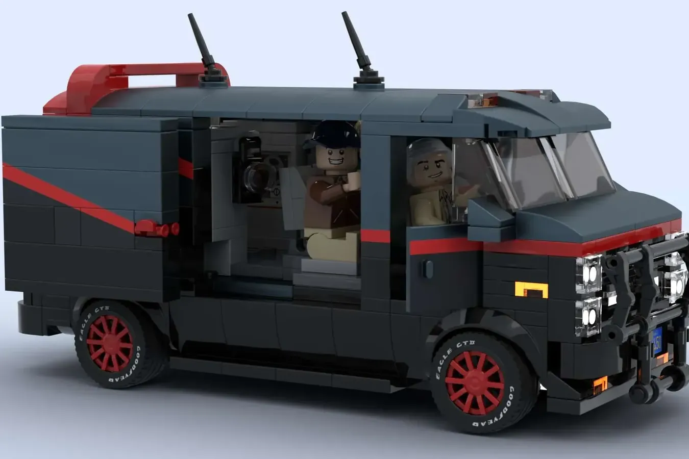 Lego® THE A-TEAM” Advances to Product Review: 2022 Second 10,000 Support Winning Design Introduction