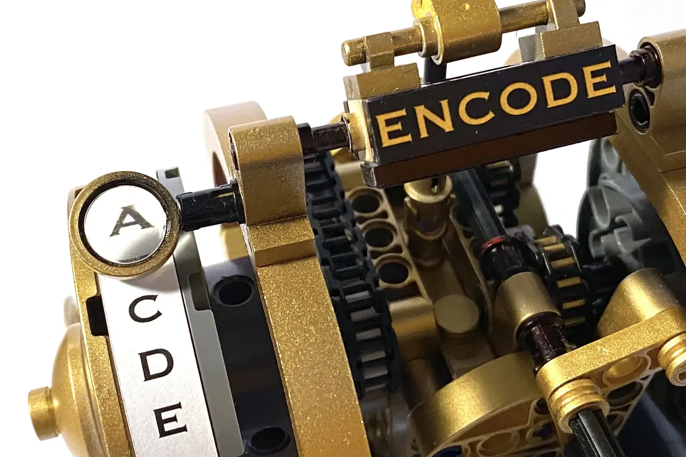 Lego (R) ideas that can actually be used Cipher machine