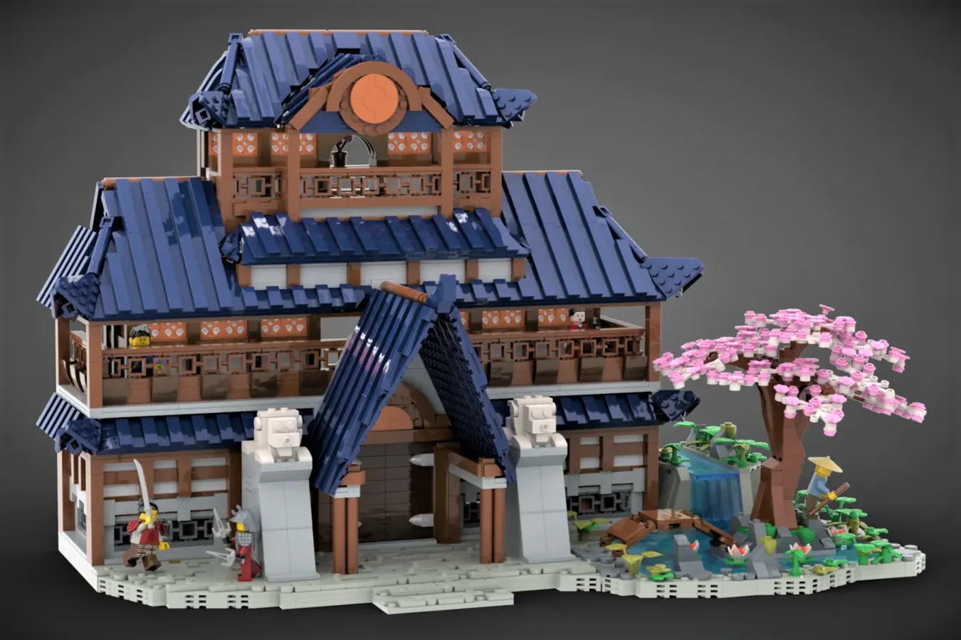 Lego (R) ideas for a Japanese castle ] has entered the product review!Introducing the 3rd 10,000 support design in 2022