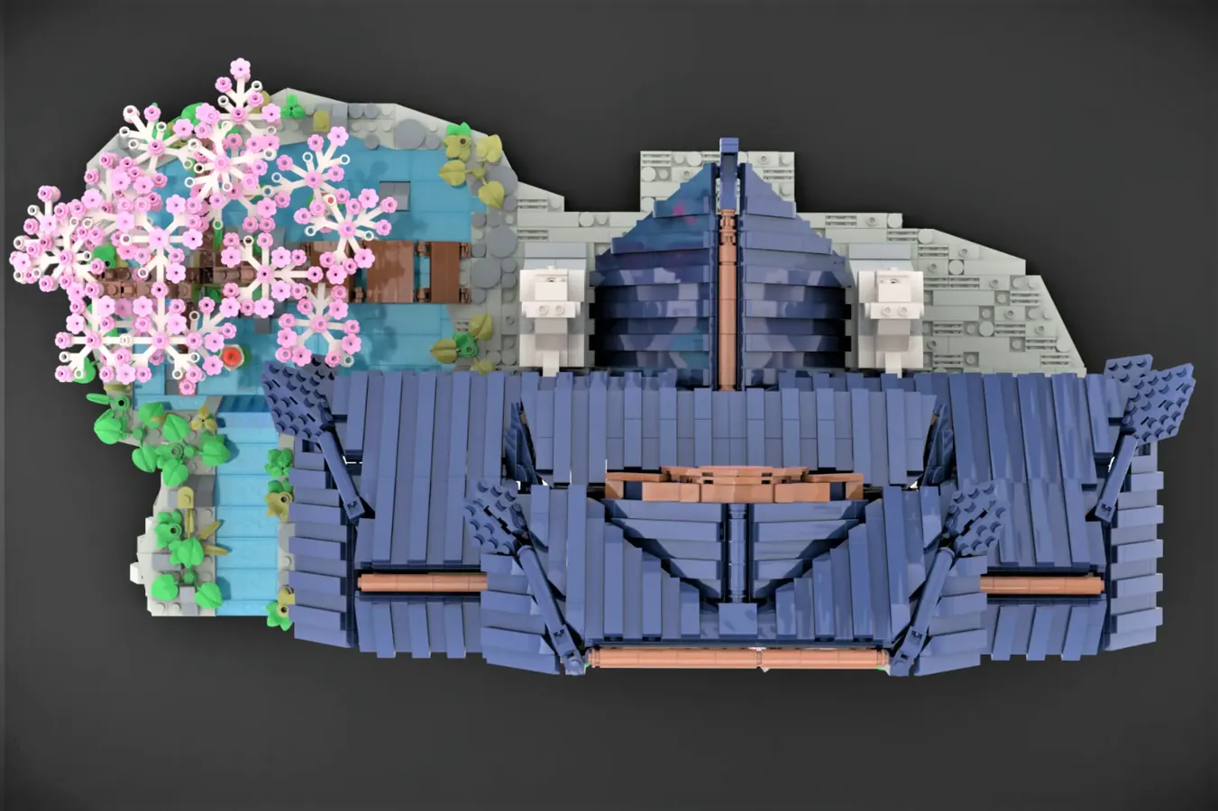 Lego (R) ideas for a Japanese castle ] has entered the product review!Introducing the 3rd 10,000 support design in 2022