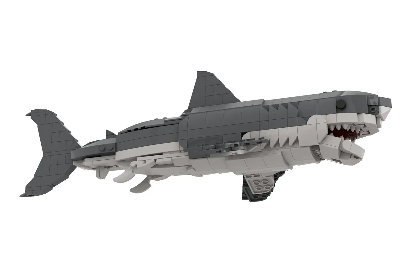 Jaws commercialized with Lego (R) ideas 2022 3rd 10,000 support design introduction