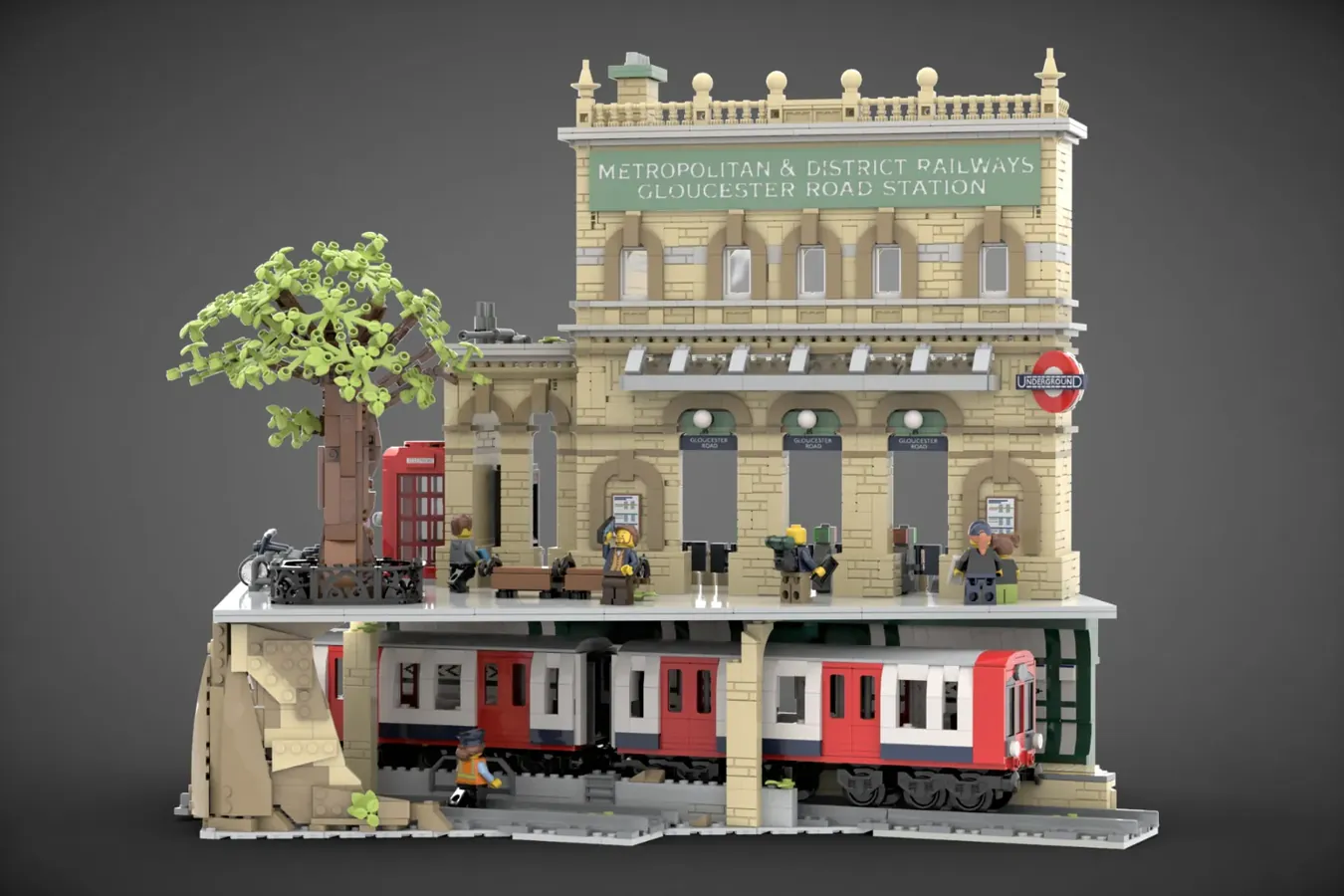 Lego (R) Ideas for London Underground ] has entered the product review!Introducing the 3rd 10,000 support design in 2022